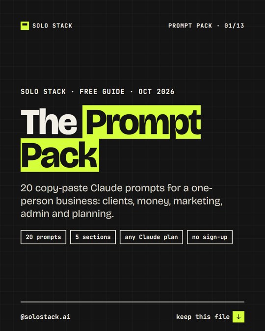 Cover of The Prompt Pack